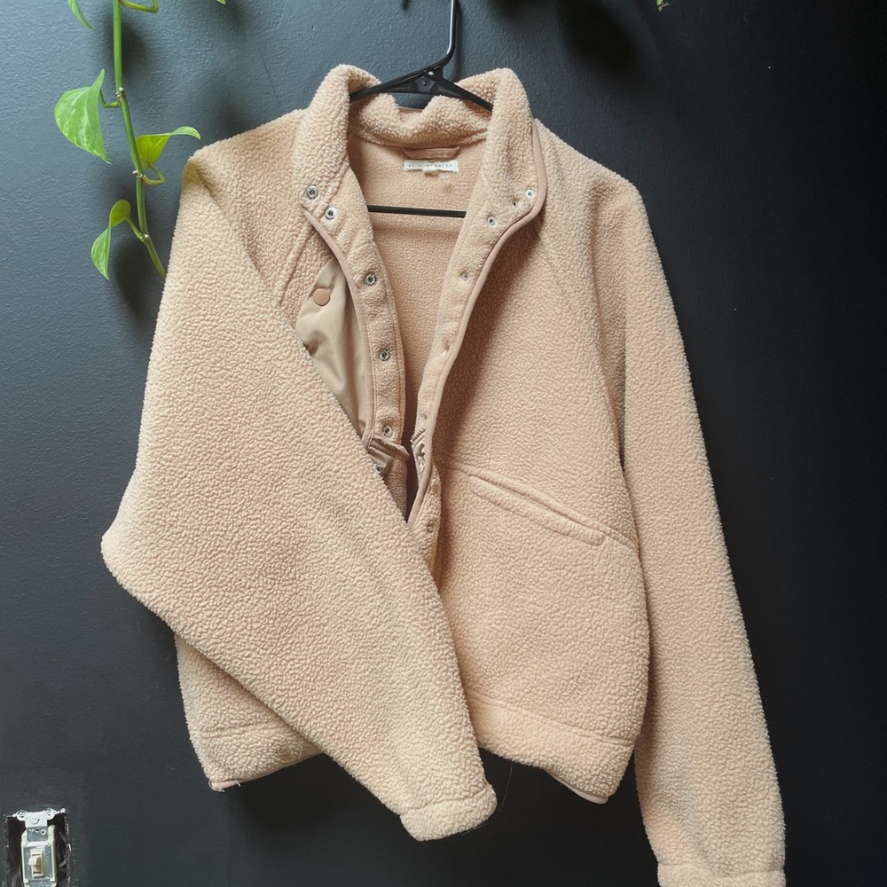 Beige fleece!
